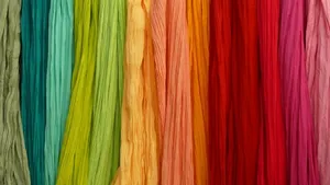 Rainbow Clothes Wallpaper