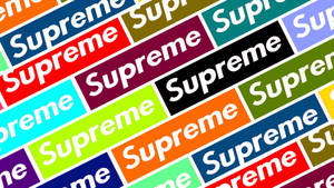 Rainbow Colors Supreme Laptop Wallpaper