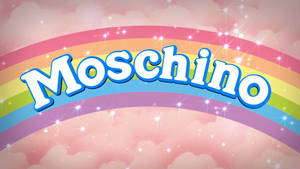 Rainbow Moschino Wallpaper