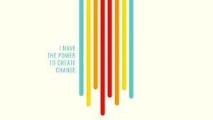 Rainbow Motivational Aesthetic Desktop Wallpaper