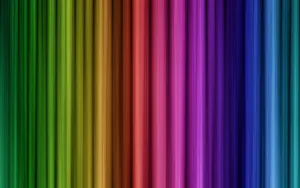 Rainbow Of Vertical Lines Wallpaper
