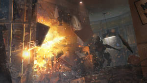 Rainbow Six Explosive Breakthrough Wallpaper