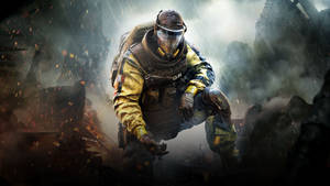 Rainbow Six Hazmat Man Wallpaper