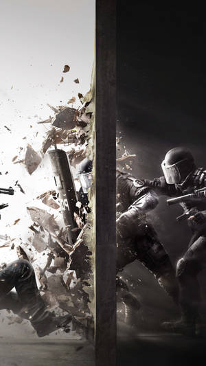 Rainbow Six Siege Fbi Swat Iphone Wallpaper