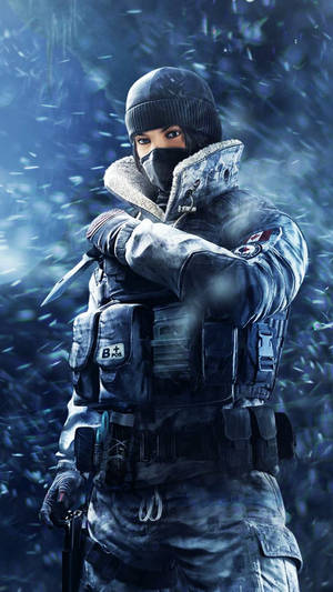 Rainbow Six Siege Frost Iphone Wallpaper