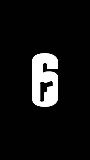 Rainbow Six Siege Minimalist Logo Iphone Wallpaper