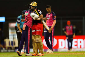 Rajasthan Royals Friendly Hug Wallpaper