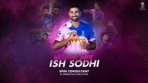 Rajasthan Royals Ish Sodhi Wallpaper