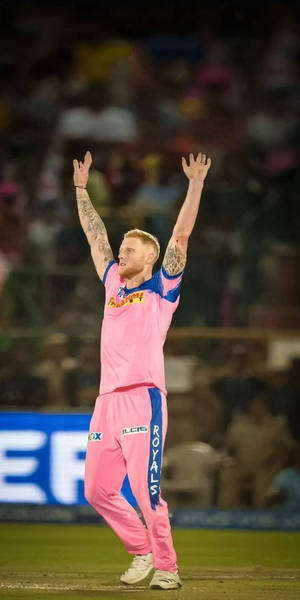 Rajasthan Royals Raising Hands Wallpaper