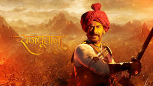 Rajputana Hd Warrior Wearing Pagri Wallpaper