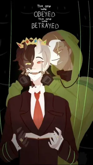 Ranboo And The Puppeteer Wallpaper