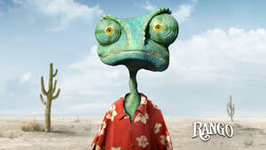 Rango Portrait Over Sky Backdrop Wallpaper