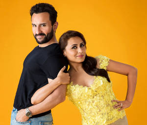 Rani Mukerji With Saif Ali Khan Wallpaper