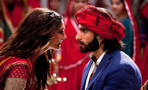 Ranveer Singh And Deepika As Ramleela Wallpaper