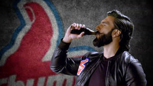 Ranveer Singh For Thums Up Wallpaper