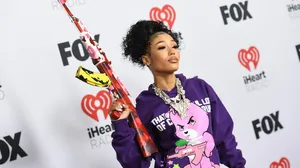 Rapper Coi Leray In A Stunning Performance Wallpaper