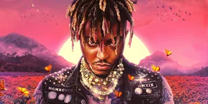Rapper Juice Wrld Illustration Wallpaper