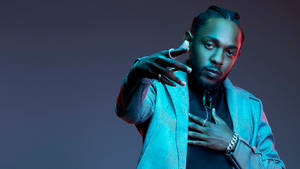 Rapper Kendrick Lamar In Aesthetic Wallpaper