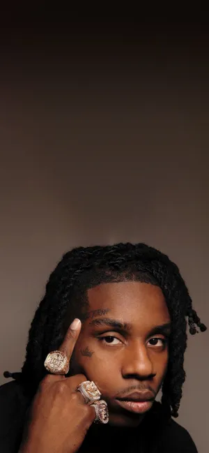 Rapper Polo G Close-up Wallpaper