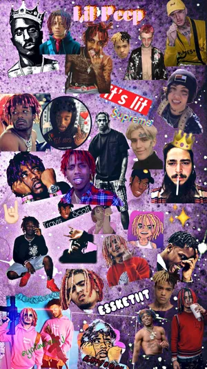 Rapping Along With Cool Rap Wallpaper