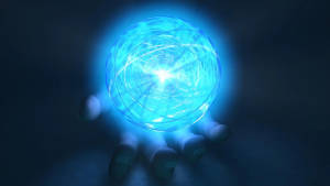 Rasengan Charging In Hand Wallpaper