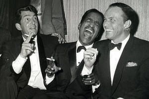 Rat Pack Members And Sammy Davis Jr. Wallpaper