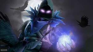 Raven Fortnite Battle Royale Online Video Game Wallpaper