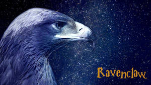 Ravenclaw Galaxy Magic Art Wallpaper