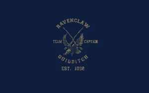 Ravenclaw Quidditch Team Captain Est1092 Wallpaper