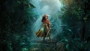 Raya And The Last Dragon Forest Rain Wallpaper