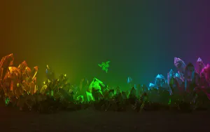 Razer Chroma Crystal 4k Wallpaper