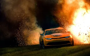 Ready For Action - Bumblebee The Iconic Transformer! Wallpaper