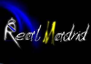 Real Madrid Calligraphy Wallpaper