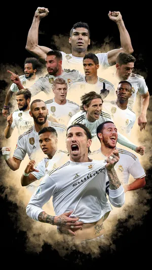 Real Madrid Football Team Wallpaper