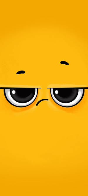 Realme 7 Pro Cartoon Face Wallpaper