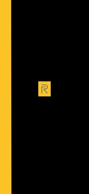 Realme Logo R Wallpaper