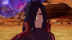 Reanimated Madara In Field Wallpaper
