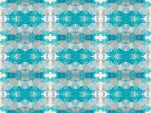 Rectangular Sky Blue Coloured Tie Dye Wallpaper