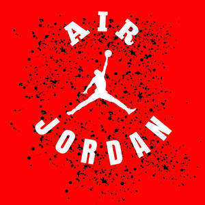 Red Air Jordan Logo Wallpaper