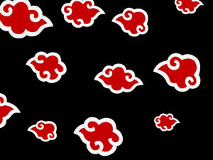 Red Akatsuki Cloud Wallpaper