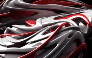 Red And White Render Cool Ipad Wallpaper
