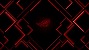 Red Asus Abstract Gaming Wallpaper