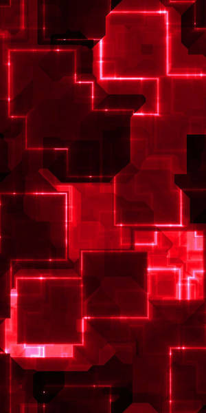 Red Baddie Squares Wallpaper