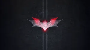 Red Batman Logo 1600 X 900 Wallpaper