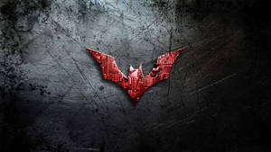 Red Batman Logo Wallpaper