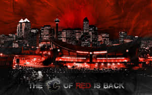 Red City Art Pc Wallpaper