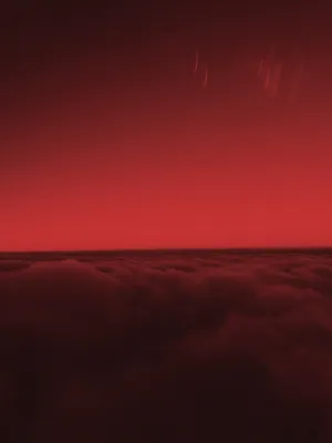 Red Cloud Background Wallpaper