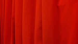 Red Curtain Fabric Texture Wallpaper