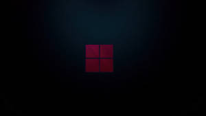 Red Dark Windows Logo Wallpaper