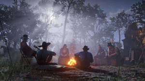 Red Dead Redemption 2 4k Meeting Wallpaper